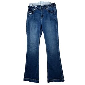 Vigoss Jeans Women's 32 X 32" Ins. Boot Cut‎ Medium Wash Stretch Ace Cowgirl